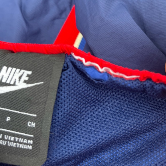 Nike Sportswear Skirt Blue Void Color Block Midi Women's Sz S Streetwear - Picture 6 of 7